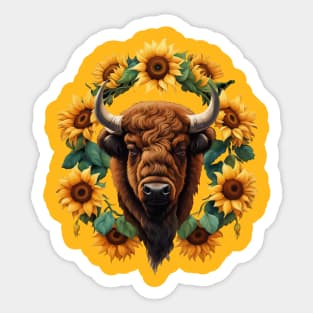 The Sunflower State Of Kansas v2 Sticker